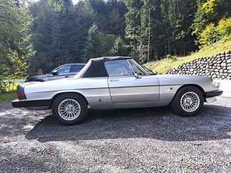 alfa romeo spider, veteranenstatus, cabriolet, top zustand!