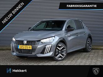 peugeot 208 - gt 1.2 hybrid 145pk automaat cam. voor/achter | half leder/alcantara | dode hoek | 17''lm