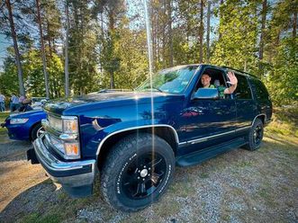 chevrolet tahoe gmt400 obs k1500 lpg - daily driver! top !!