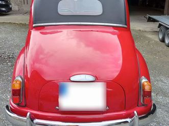 fiat topolino in rot baujahr 1953