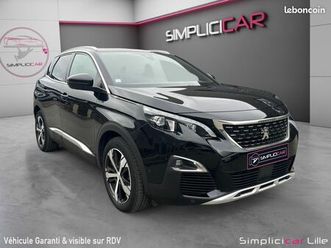 peugeot 3008 bluehdi 130ch ss eat8 gt line toit ouvrant / camera 360