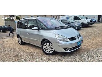 renault espace 4 , 2,2 dci 140ch dynamique boite automatique+7places + reviser garantie 12 mois nationale+attache remorque + carvertical ok + histovec ok+carnet
