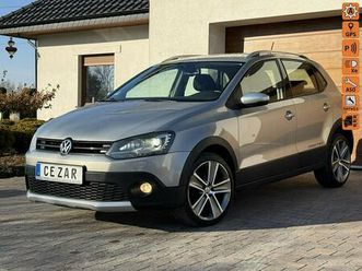 volkswagen polo cross 11r. automat nawigacja bezwypadkowy ledy xenon konradów