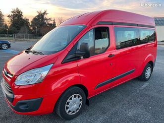 ford transit custom 2.0 ecoblue 150ch - 9 places - l2h2 - 38 000 km