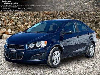 used 2015 chevrolet sonic ls