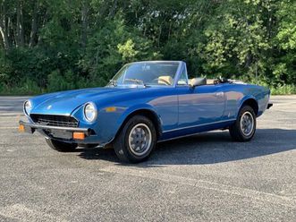 fiat - 124 spider 2.0 - no reserve - 1980