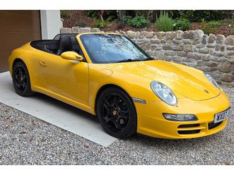 2007 porsche 911 (997) carrera cabriolet - manual