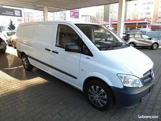 mercedes-benz vito long fourgon 113 cdi 136ch 3 places climatisation hayon chauffage auxiliaire