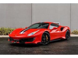 used 2019 ferrari 488 pista base
