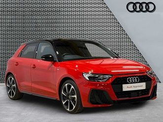 audi a1 sportback black edition 30 tfsi 6-speed