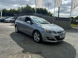 2014 vauxhall astra 1.7td sri (110ps) sports tourer 1686cc