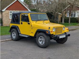 4.0 sport soft top 3dr petrol manual 4x4 (302 g/km, 174 bhp)