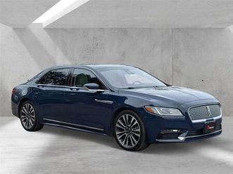 used 2018 lincoln continental reserve