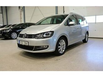 volkswagen sharan 7-sits 2.0 tdi 4m gt drag b-kamera d-värm 2-ägare