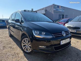 volkswagen sharan 2.0 tdi 170 carat 7pl * dsg * toit * gps