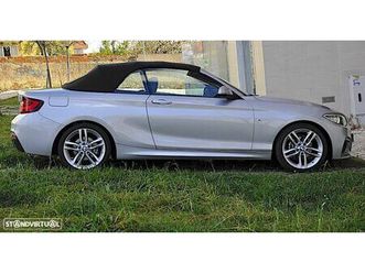 bmw 218 d cabrio pack m auto