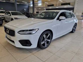 volvo v90 d4 awd business r-design aut - suomi-auto / r-design / webasto / adapt.vakkari / koukku / led / nahat / keylessgo / pilot-assist / merkkihuollettu / j