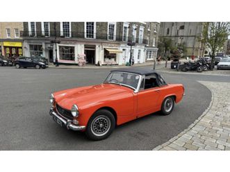 1972 austin sprite – blaze red – 4 owners – rare uk example