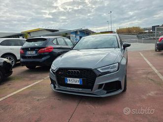 audi a3 rs 3 - grigio nardo - scarico - aspirazion