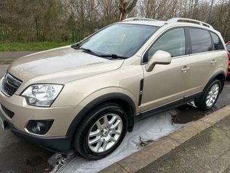 2012 vauxhall antara 2.2 cdti exclusiv 5dr automatic diesel hatchback diesel automatic