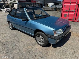 peugeot 205 cabriolet phase 2 1.4 75cv (moteur tu)