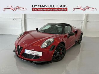 alfa romeo 4c 1.7 tbi kit carbone furia + akrapovic exhaust