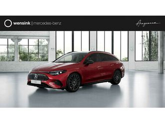mercedes-benz cla-klasse shooting brake 250+ business solution amg 85 kwh panoramadak | amg-line plus | premium pakket | superscreen | winterpakket | trekhaak |