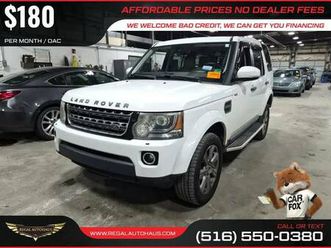 $180/mo - 2016 land rover lr4 lr 4 lr-4 4wdhse ltd avail