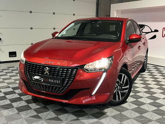 peugeot 208 allure 1.2i boite automatique/gps/clim/carplay