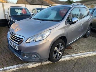 2016 peugeot 2008 1.2 puretech 110 allure 5dr eat6 hatchback petrol manual