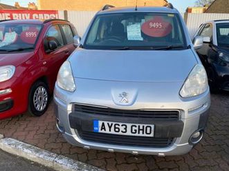 2013 peugeot partner tepee 1.6 hdi 115 outdoor 5dr mpv diesel manual