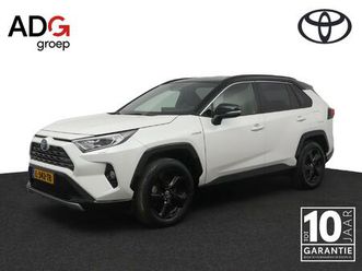 toyota rav4 2.5 hybrid bi-tone | leder met electrische stoelbediening | stuur en stoelverwarming | electrische achterklep |