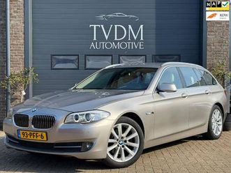 bmw 5-serie touring 523i high executive|navi|trekhaak|leder|stoelverw
