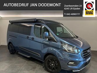 ford transit custom 2.0 ecoblue bürstner camper incl wc/navigatie/cruise control