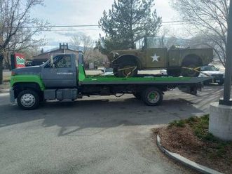 1996 gmc kodiak rollback towtruck 18ft bed bestoffer