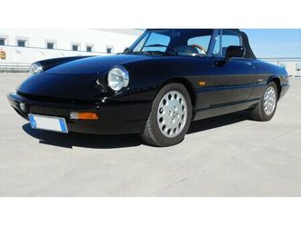 1991 alfa romeo spider (duetto) series 4