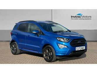 ford ecosport 1.0 ecoboost 125 st-line 5dr
