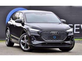 ② audi e-tron q4 sportback 35 s-line gps carplay elek koffer c — audi — 2ememain