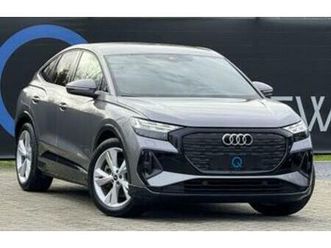 ② audi q4 e-tron 50 sportback quattro s-line int/ext camera — audi — 2ememain