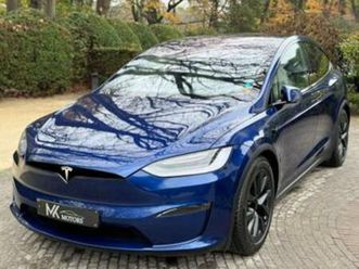② tesla model x long range 2023/ 7pl/enhanced ap/ trekhaak/fu — tesla — 2ememain