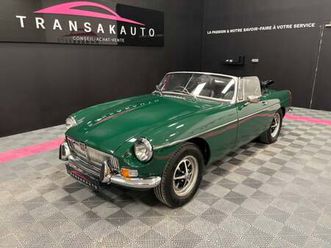 mg mgb roadster 1.8 92ch roadster rhd + restauration complète