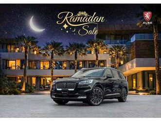 lincoln aviator presidential | 4,406 p.m | 0% downpayment | warranty 2029!