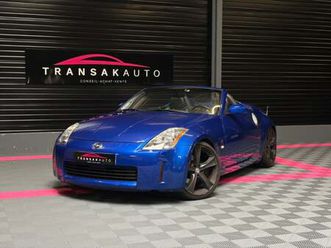 nissan 350 z roadster 3.5 v6 280ch pack  entretien complet + sièges chauffants + origine suisse + demi-ligne invidia 