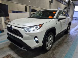 toyota rav4 hybrid limited /carfax/кожа/подгрев/панорама
