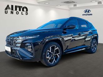 hyundai tucson 1,6 t-gdi my26 dct n line x, pano, assist