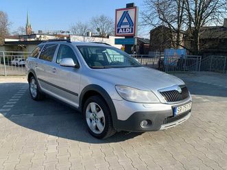 skoda octavia ii scout 1.8 tsi 160km 4x4 2011r salon polska zadbana katowice bogucice • olx.pl