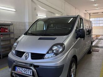 renault trafic 2.5dci passenger 9os biały bór • olx.pl
