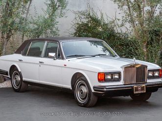 1981 rolls-royce silver spirit/spur/dawn
