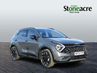 2025 kia sportage 1.6t gdi 241 phev gt-line 5dr auto awd estate petrol/electric automatic