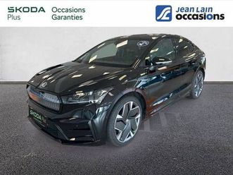 skoda enyaq 2022 - noir - enyaq coupé iv rs